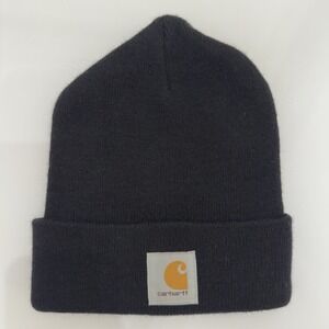 Carhartt Unisex Adult Knit Cuffed Beanie Acrylic Watch‎ Hat OS  Black